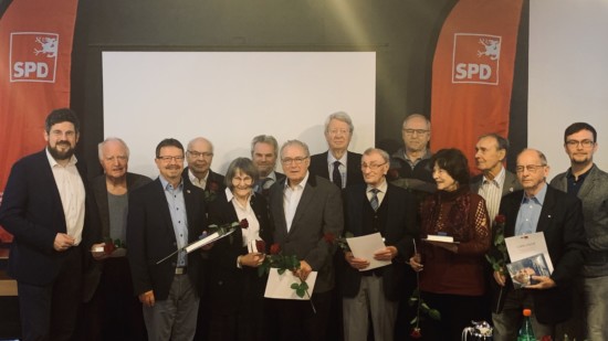 Gründungsmitglieder der SPD im Rostock werden geehrt